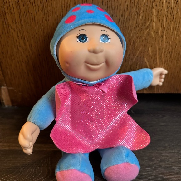 9" Cutie Sealife Lt Starfish Sarah cabbage patch doll plush toy hard face soft - Picture 1 of 3